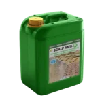 Tratamiento profesional SCALP ANTI-M: anti-depósitos verdes, fácil de aplicar, sin aclarado y compatible con drones, protege fachadas y tejados.