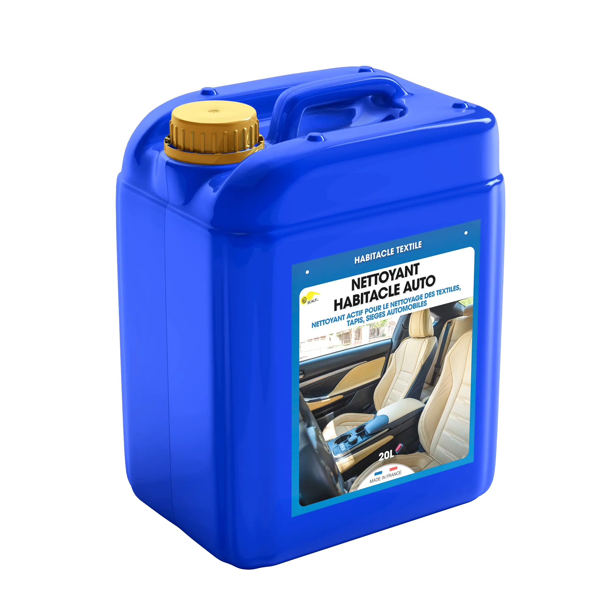 nettoyant habitacle auto NETTOYANT HABITACLE AUTO limpia y restaura textiles del automóvil, eliminando manchas y olores, y devolviendo el brillo a alfombras y asientos.