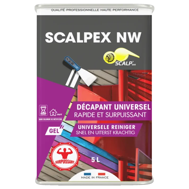 Descubra SCALPEX® NW, gel decapante sin aclarado, rápido y eficaz en múltiples superficies. Ideal para profesionales y proyectos de renovación.