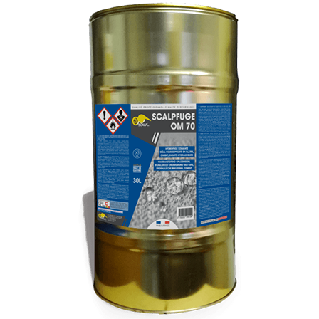 SCALPFUGE OM 70 protege fachadas y cubiertas de la humedad. Hidrofugante sin silicona, microporoso y eficaz sobre piedra, ladrillo y hormigón.