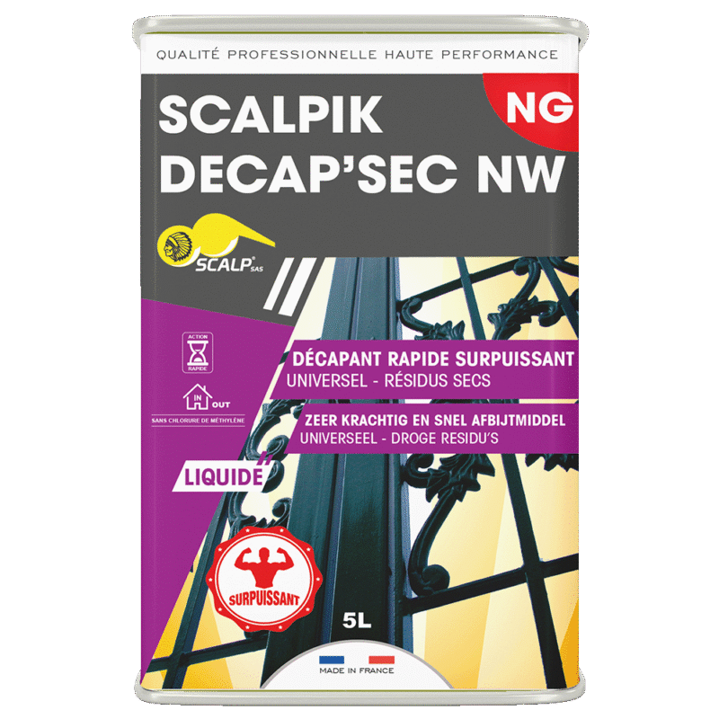 Decapante líquido sin aclarado