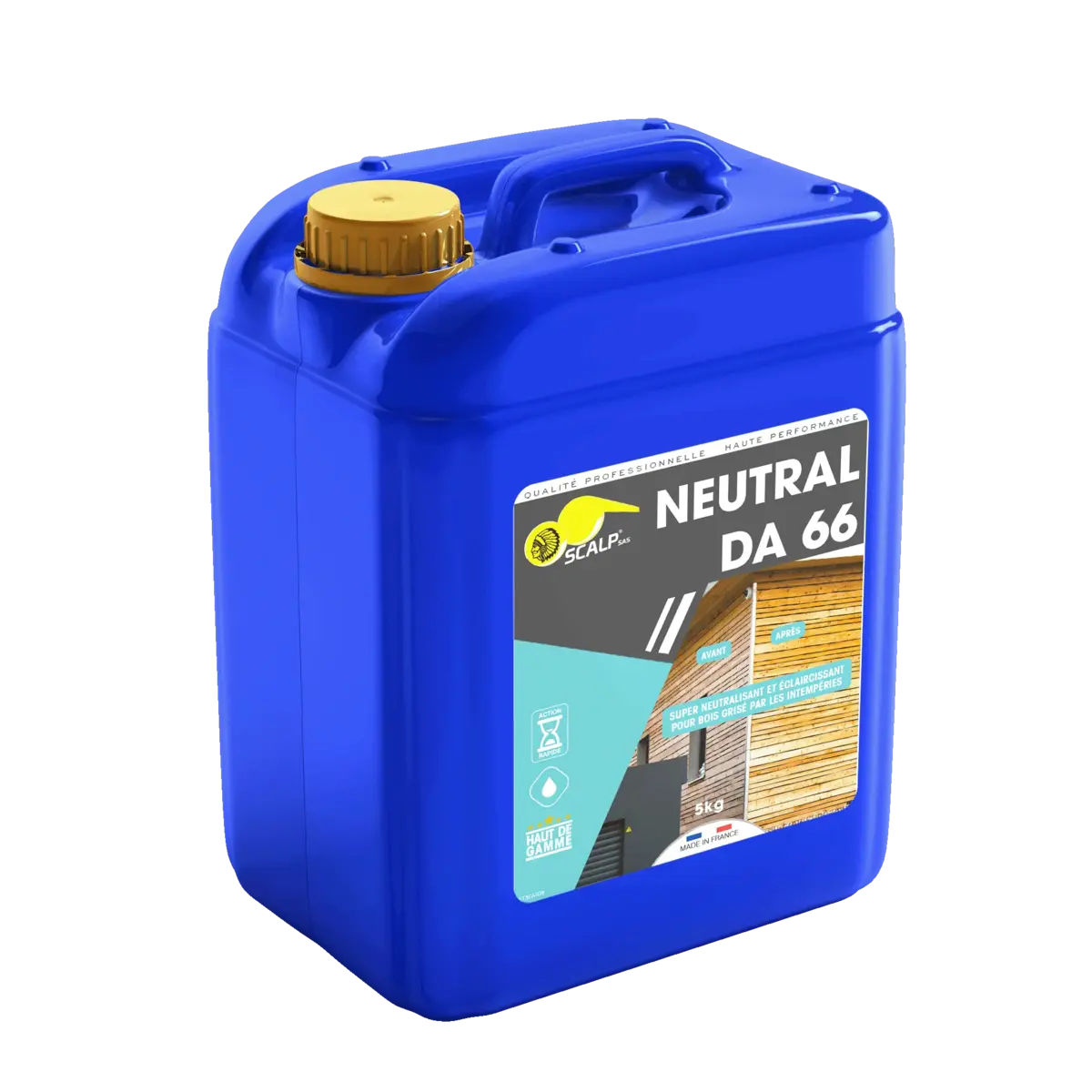 neutral da 66 NEUTRAL DA 66 es un desengrasante para madera que neutraliza, abrillanta y restaura el brillo natural de todo tipo de maderas sin lijar.