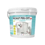 SCALP PEEL-OFF protege temporalmente paredes, fachadas y mobiliario de arañazos, pintura y mortero. Flexible, transparente y fácil de retirar.
