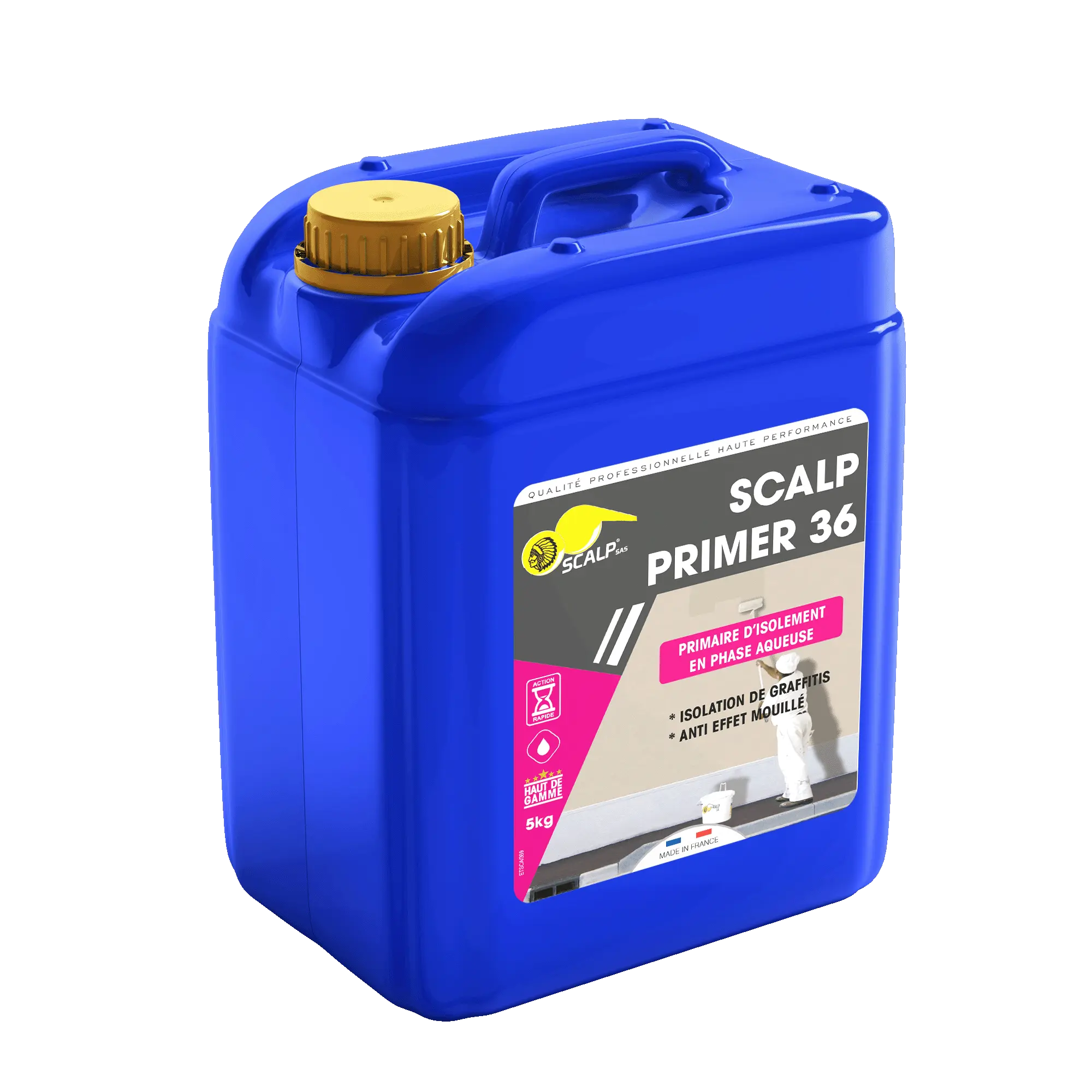 primer 36 SCALP PRIMER 36 es una imprimación aislante incolora que protege soportes sensibles antes de pintar o aplicar VERNAEAU PU 16.