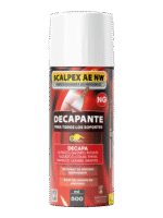 Decapante en spray diseñado para eliminar rápidamente pinturas, barnices y grafitis en diferentes superficies.