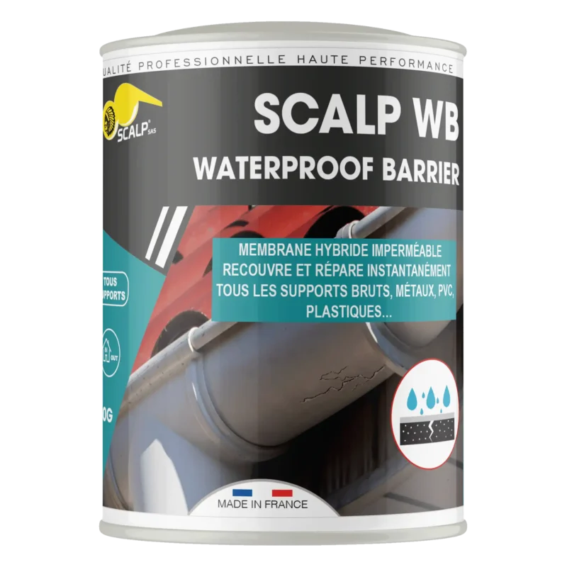 Descubra SCALP WATERPROOF BARRIER, la membrana impermeabilizante híbrida que protege techos y terrazas contra agua, grietas y condiciones extremas.
