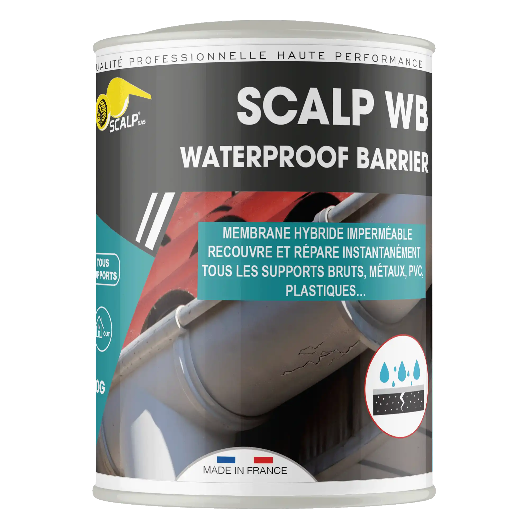 waterproof barrier Descubra SCALP WATERPROOF BARRIER, la membrana impermeabilizante híbrida que protege techos y terrazas contra agua, grietas y condiciones extremas.