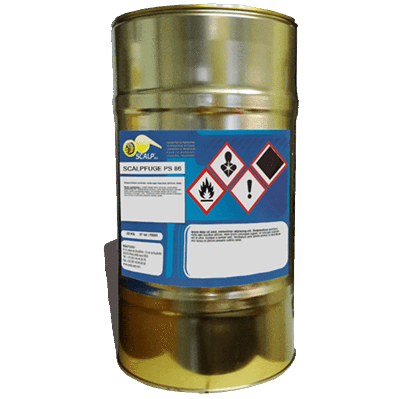 SCALPFUGE PS 86 es un hidrofugante para paredes interiores, microporoso e invisible, ideal para proteger hormigón, piedra, ladrillo y cemento.